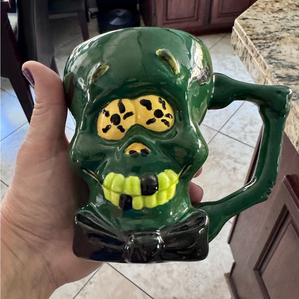 Frankenstein Mug Hand Painted